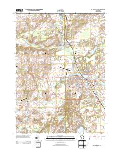 Burlington 2013 topographic map thumbnail