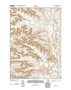 Arkansaw 2013 topographic map thumbnail