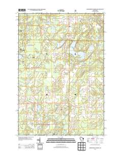 Armstrong Creek 2013 topographic map thumbnail