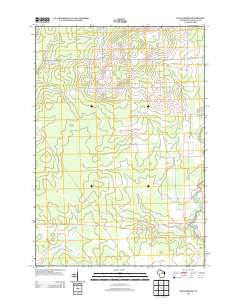 Black Brook 2013 topographic map thumbnail