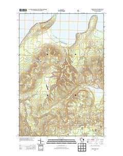 Bark Bay 2013 topographic map thumbnail