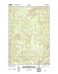 Dunbar 2013 topographic map thumbnail