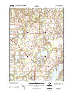 Genoa City 2013 topographic map thumbnail
