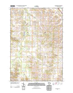 Cleghorn 2013 topographic map thumbnail