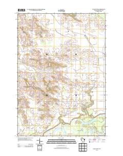 Falls City 2013 topographic map thumbnail