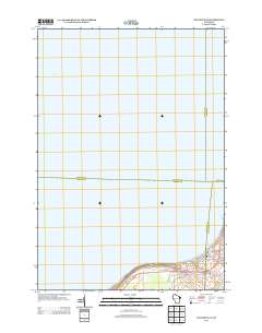 Dyckesville 2013 topographic map thumbnail