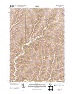 Daleyville 2013 topographic map thumbnail