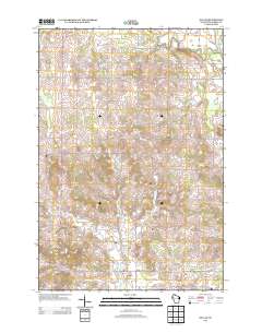 Dallas 2013 topographic map thumbnail