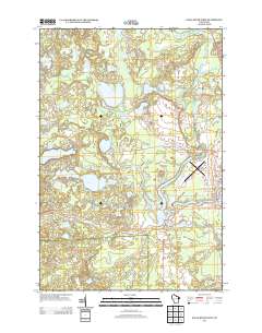 Eagle River West 2013 topographic map thumbnail