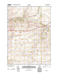 Clinton 2013 topographic map thumbnail