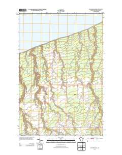 Cloverland 2013 topographic map thumbnail