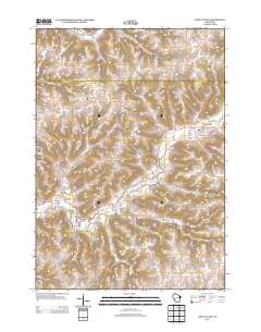Coon Valley 2013 topographic map thumbnail