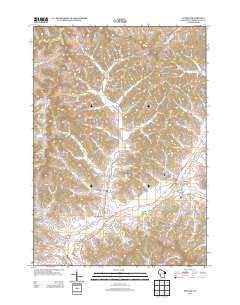 Ettrick 2013 topographic map thumbnail