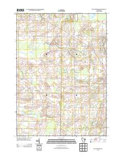 Five Corners 2013 topographic map thumbnail