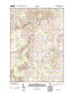 Clarks Mills 2013 topographic map thumbnail