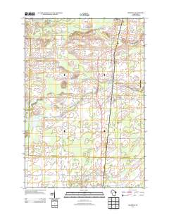 Coleman 2013 topographic map thumbnail