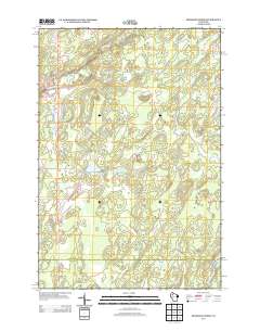 Hogsback Creek 2013 topographic map thumbnail
