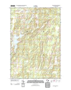 Lake Winter 2013 topographic map thumbnail