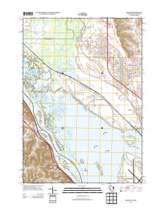 Holmen 2013 topographic map thumbnail