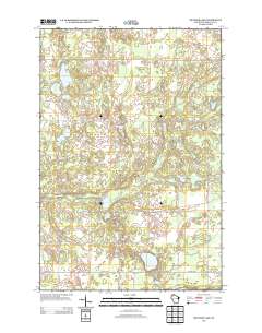 Metzger Lake 2013 topographic map thumbnail