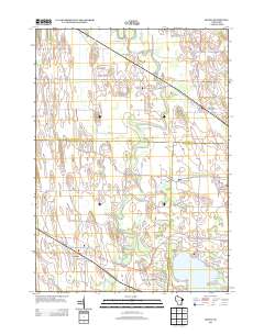 Ixonia 2013 topographic map thumbnail