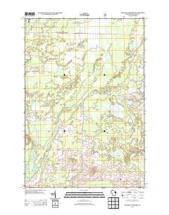 Hickory Corners 2013 topographic map thumbnail