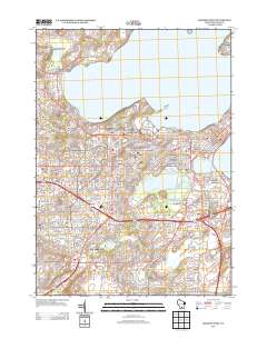 Madison West 2013 topographic map thumbnail