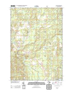 Lily 2013 topographic map thumbnail