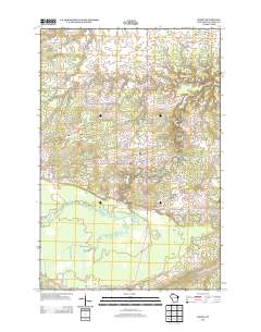 Mason 2013 topographic map thumbnail