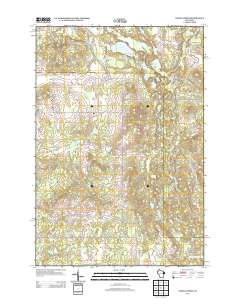 Indian Creek 2013 topographic map thumbnail