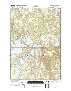 Heafford Junction 2013 topographic map thumbnail
