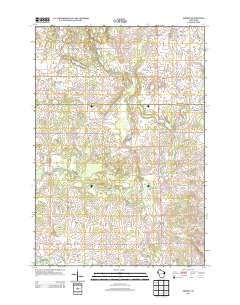 Forest 2013 topographic map thumbnail