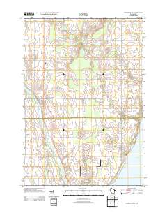 Forestville 2013 topographic map thumbnail