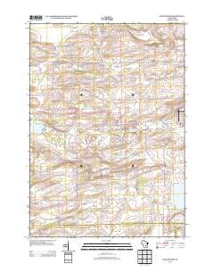 Manchester 2013 topographic map thumbnail