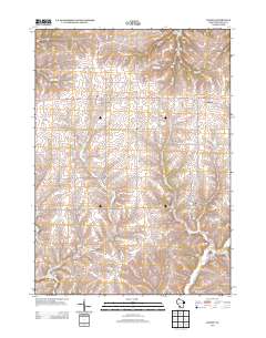 Linden 2013 topographic map thumbnail
