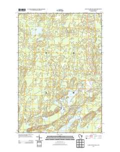 Lake of the Falls 2013 topographic map thumbnail