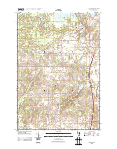 Haugen 2013 topographic map thumbnail