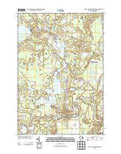 High Falls Reservoir 2013 topographic map thumbnail