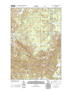 Lake Tahkodah 2013 topographic map thumbnail
