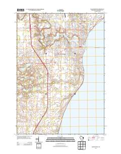 Manitowoc 2013 topographic map thumbnail
