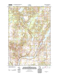 Jim Falls 2013 topographic map thumbnail