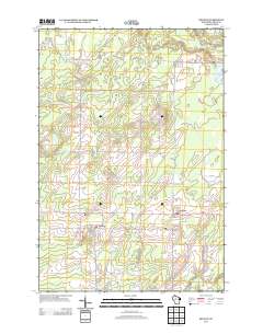 Kennan 2013 topographic map thumbnail