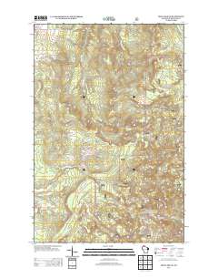 Iron Lake NE 2013 topographic map thumbnail
