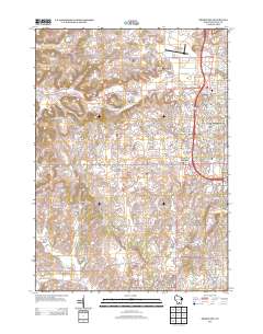 Middleton 2013 topographic map thumbnail