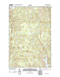 Pine Lake 2013 topographic map thumbnail