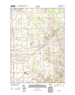 Pulaski 2013 topographic map thumbnail