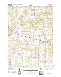 Rio 2013 topographic map thumbnail