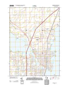 Oshkosh 2013 topographic map thumbnail