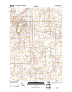 Ripon 2013 topographic map thumbnail