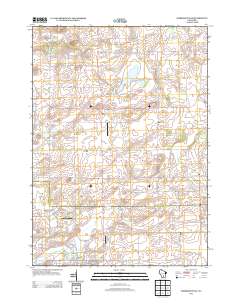 Morrisonville 2013 topographic map thumbnail